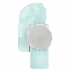 Vase découpage feuille - Ronan & Erwan Bouroullec | Bleu Glacier