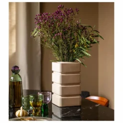 Vase Donna en céramique | Crème