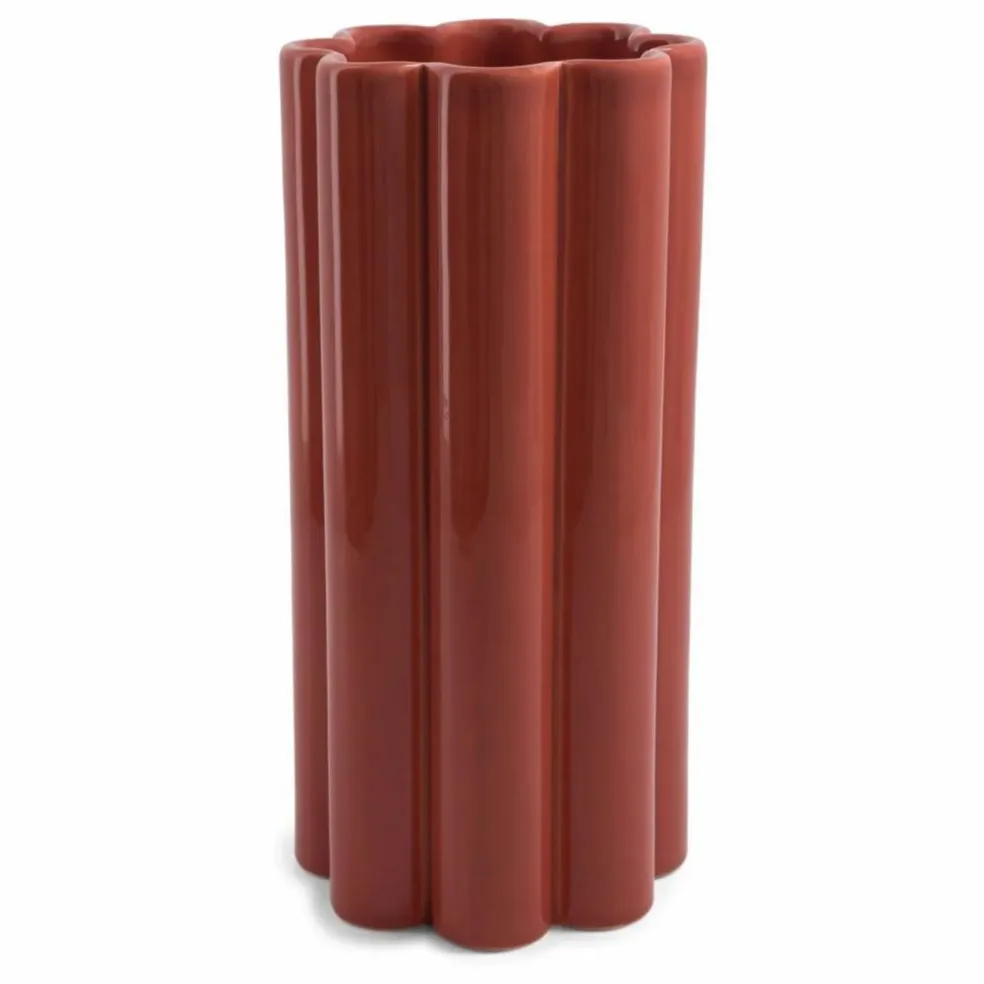 Vase Duetto Solo en céramique | Terracotta