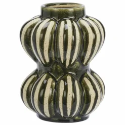 Vase en grès | Vert