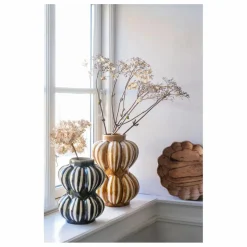 Vase en grès | Vert
