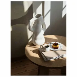 Vase en grès Isolde | Blanc