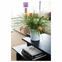 Vase en grès Turban | Bleu Clair