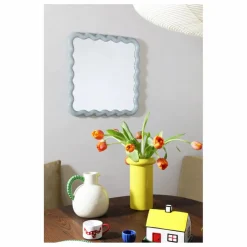 Vase en grès Turban | Jaune