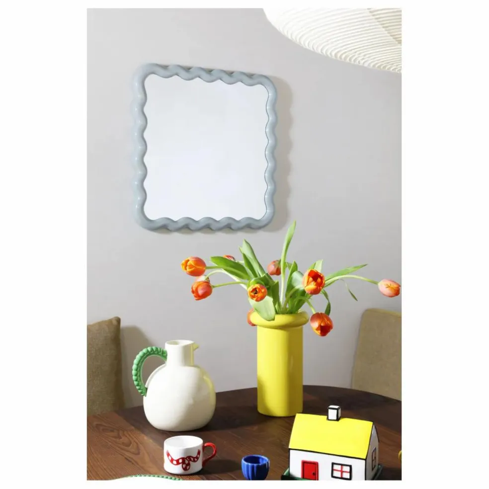 Vase en grès Turban | Jaune