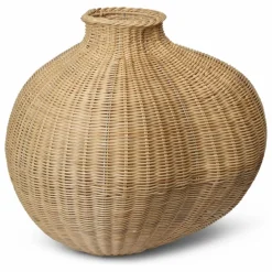 Vase en rotin Bola