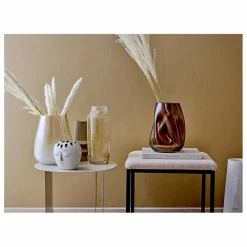 Vase en verre | Brun