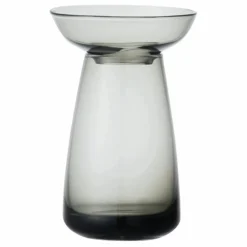 Vase en verre Aquaculture | Gris