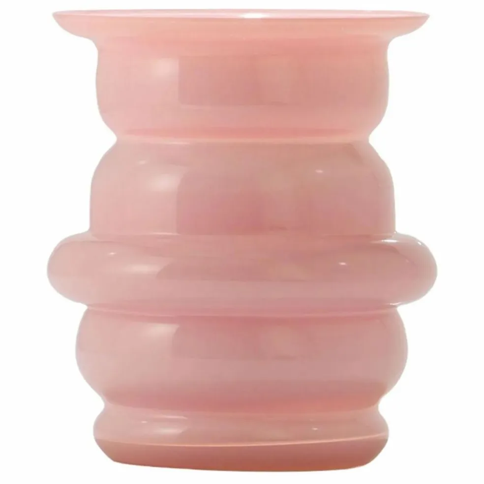 Vase en verre Dôme | Rose