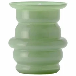 Vase en verre Dôme | Vert amande