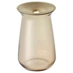 Vase en verre Luna | Marron