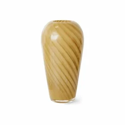 Vase en verre Mochi | Jaune