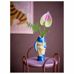 Vase Irving en grès | Bleu