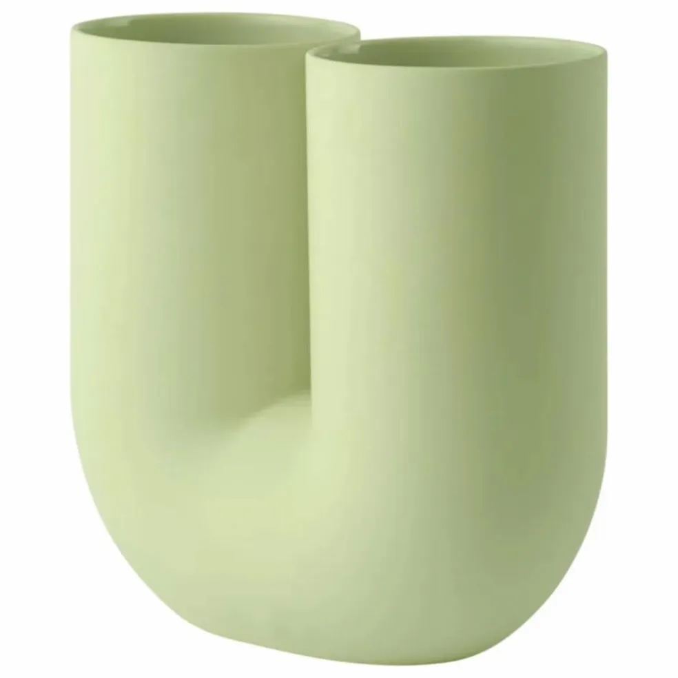 Vase Kink | Vert pâle