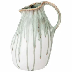 Vase Link en grès | Vert