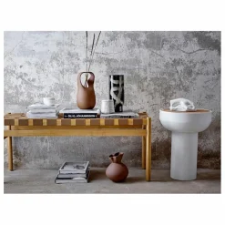 Vase Nicita en grès | Noisette