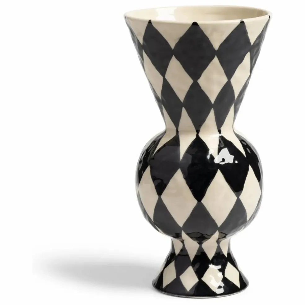 Vase Rhombic | Noir