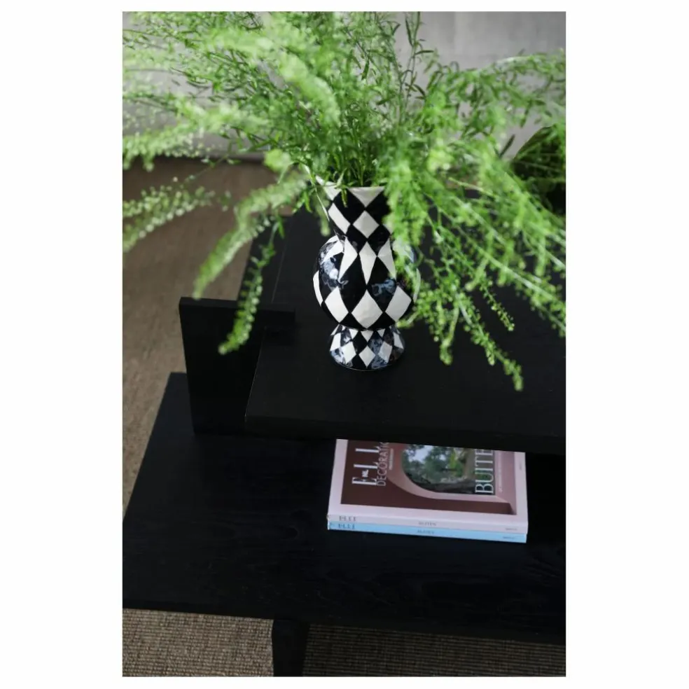 Vase Rhombic | Noir