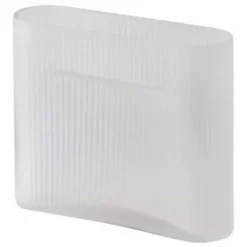 Vase Ridge | Blanc