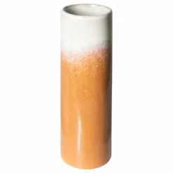 Vase 70's céramique | Orange