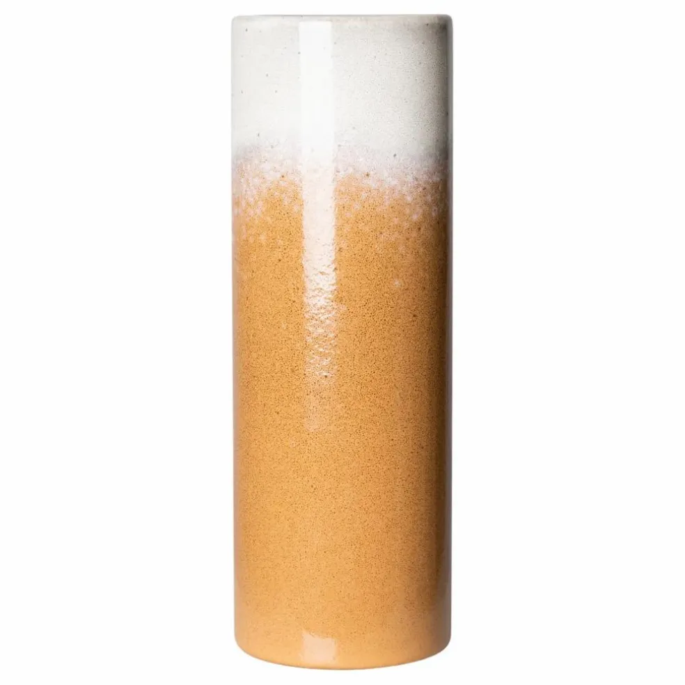 Vase 70's céramique | Orange