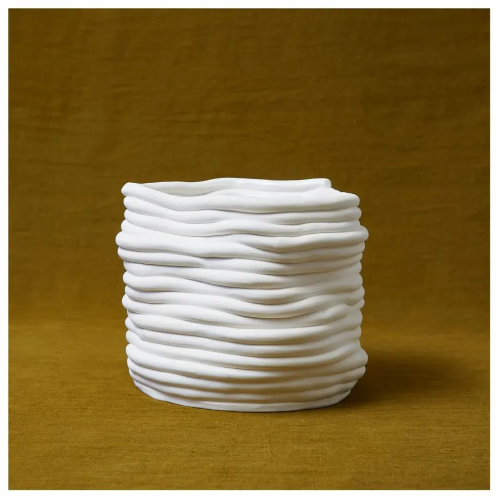Vase Silk | Blanc
