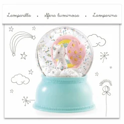 Veilleuse Boule à neige Licorne