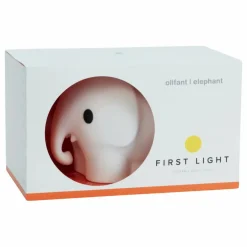 Veilleuse éléphant en silicone souple