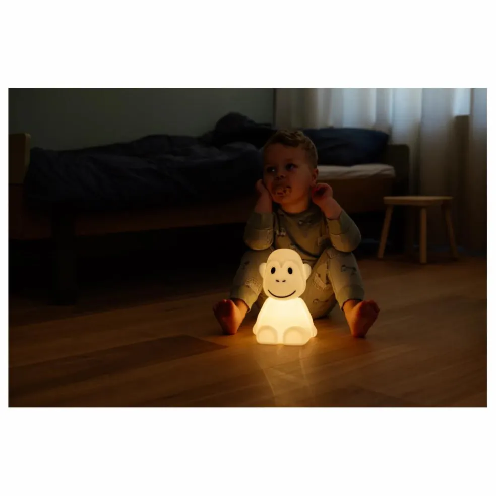 Veilleuse singe en silicone souple