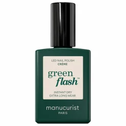 Vernis à ongles semi-permanent Green Flash - 15 ml | Crème