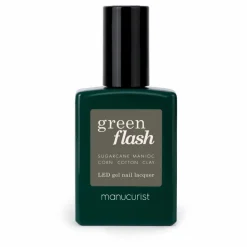 Vernis à ongles semi-permanent Green Flash - 15 ml | Khaki