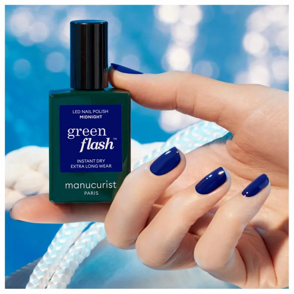 Vernis à ongles semi-permanent Green Flash - 15 ml | Midnight