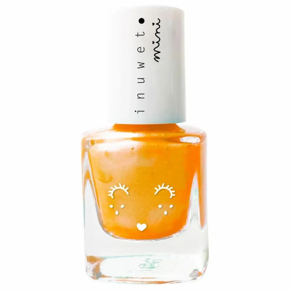 Vernis enfant à l'eau parfumé Mangue - 5ml | Orange fluo