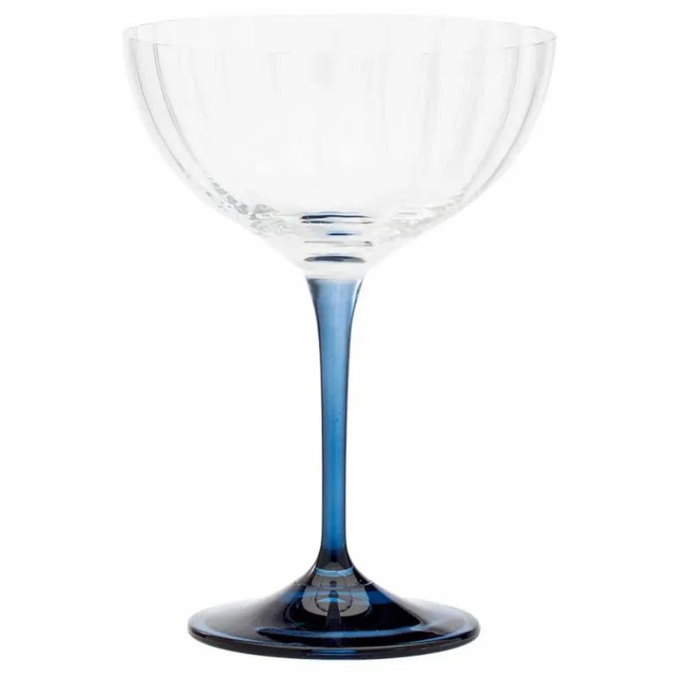 Verre à champagne | Bleu