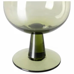 Verre à pied The emeralds - Set de 4 | Vert olive