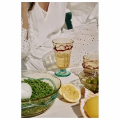 Verre à vin en verre Roméo | Orange