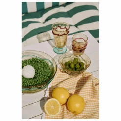 Verre à vin en verre Roméo | Orange