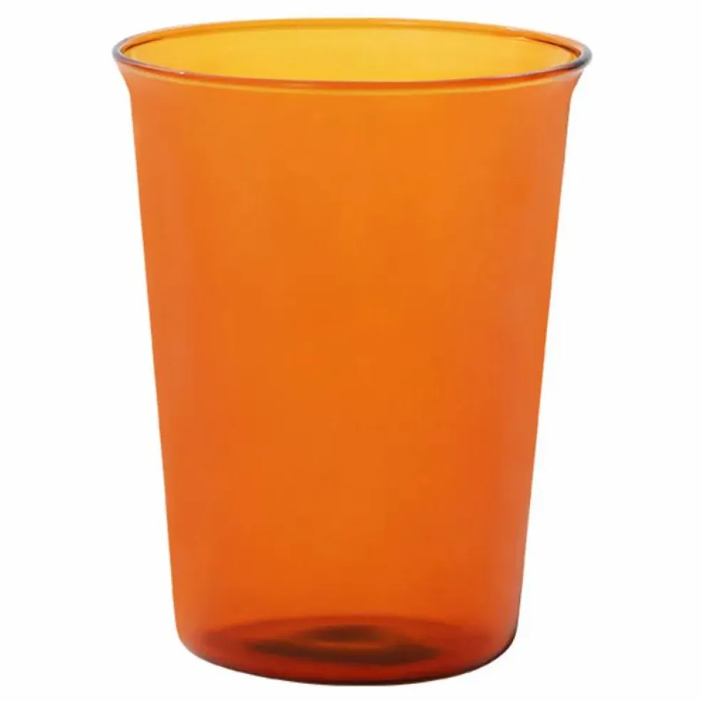 Verre Cast simple paroi - 350 ml | Ambre