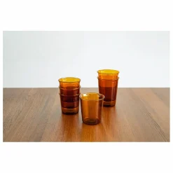 Verre Cast simple paroi - 250 ml | Ambre
