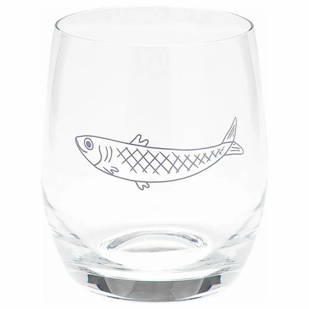 Verre Sardine | Bleu