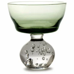 Verres à pied Eternal snow - Set de 6 | Vert