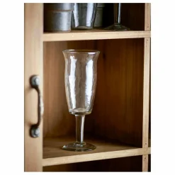Verres à vin Asha en verre recyclé - Set de 4 | Transparent