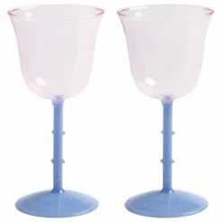 Verres à vin Dot - Set de 2 | Rose