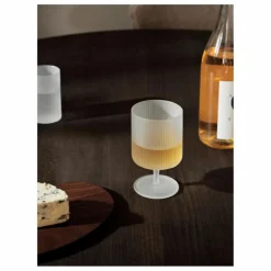 Verres à vin Ripple - Set de 2 | Blanc