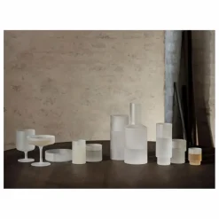 Verres bas Ripple - Set de 4 | Blanc