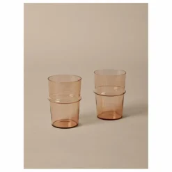 Verres Boya - Set de 2 | Framboise