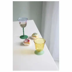 Verres Dot - Set de 2 | Jaune