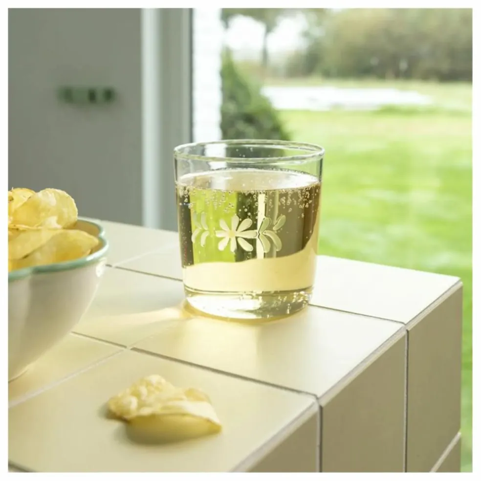 Verres Flora - Set de 2 | Blanc