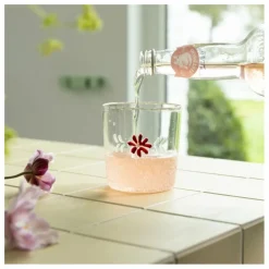 Verres Flora - Set de 2 | Rouge