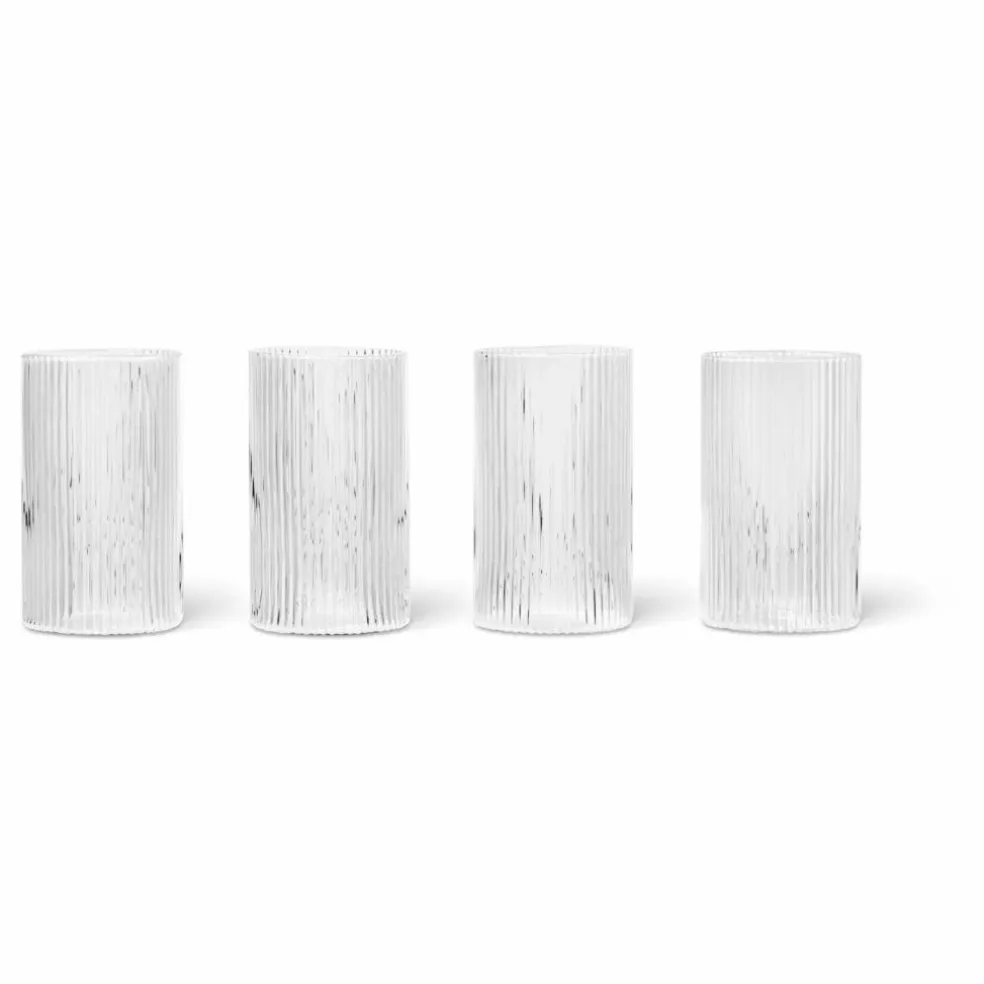 Verres Ripple - Set de 4